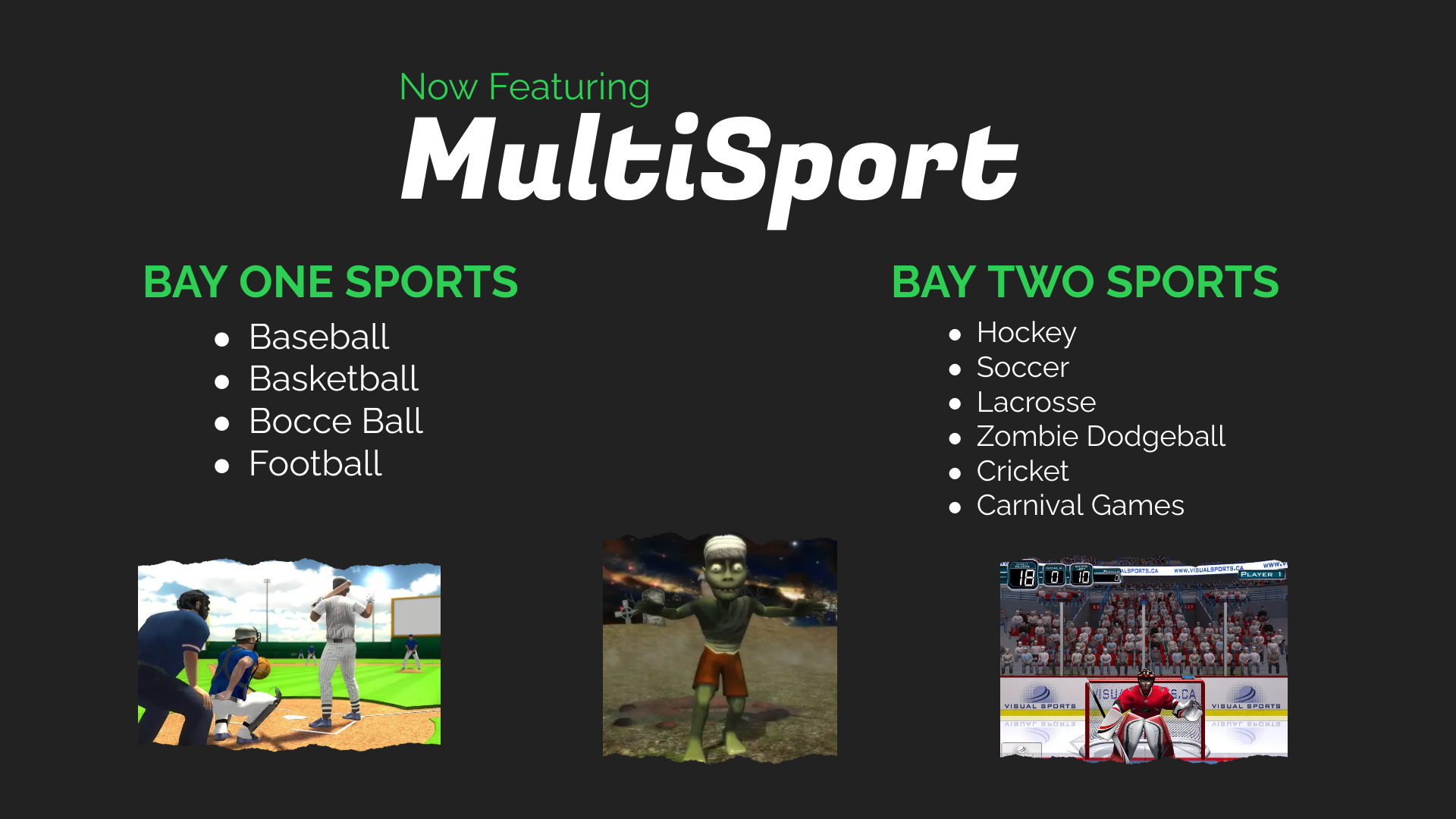 multisport simulator games