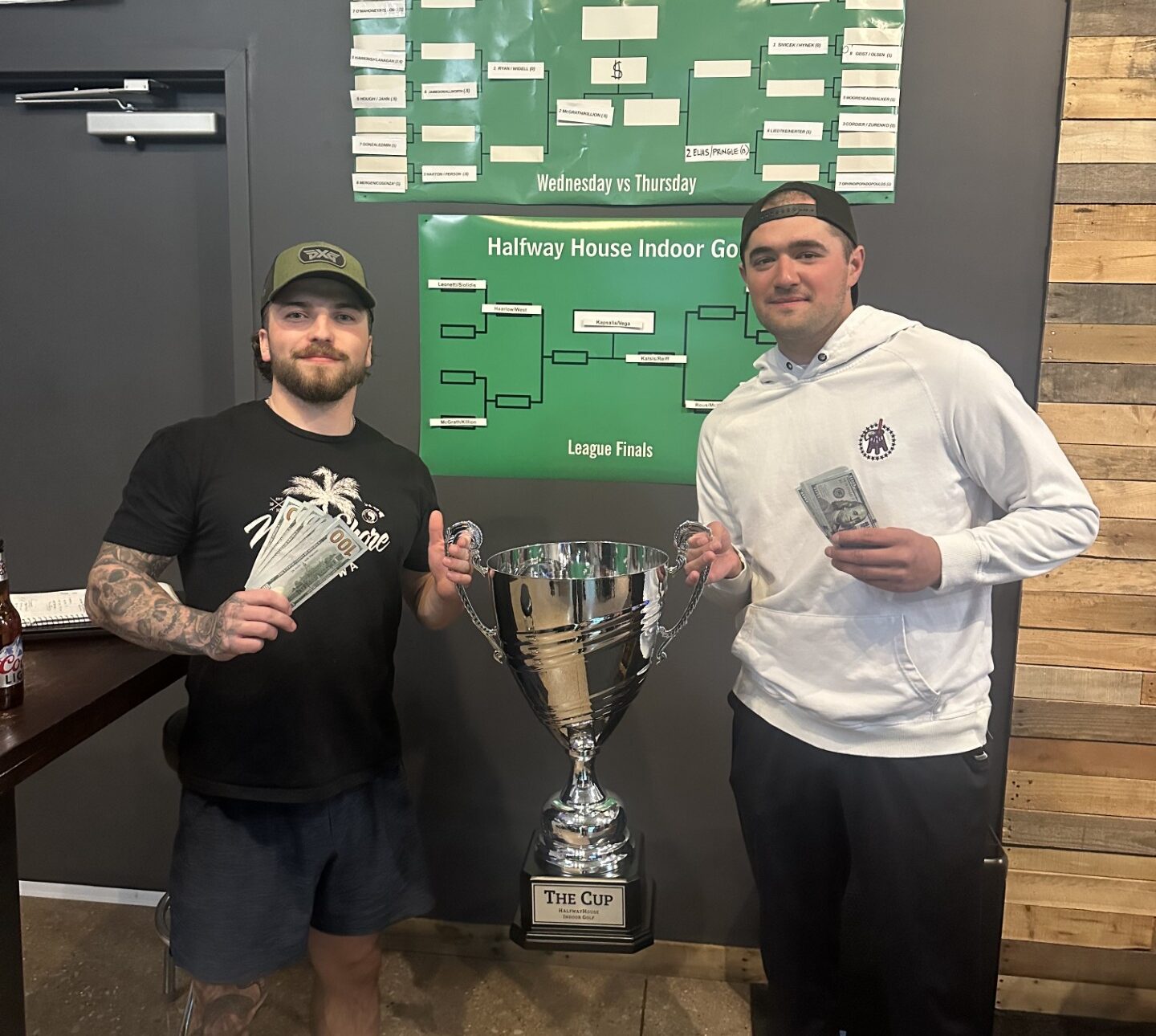 2024 fall league champions halfway house indoor golf leagues